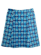 KYLIE skirt Navy Shell Flower - Lesley Evers - Blue - Bottoms - Navy