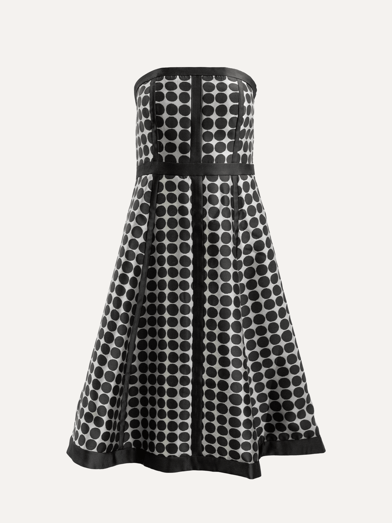 LILA dress Black Dots - Lesley Evers-Dress-gown-new