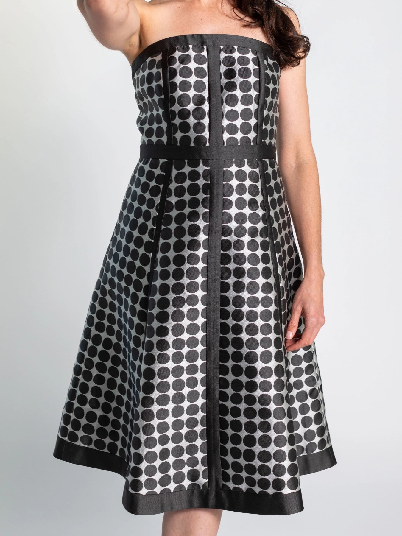 LILA dress Black Dots - Lesley Evers - Dress - Shop - Shop/All Products