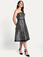 LILA dress Black Dots - Lesley Evers-Dress-gown-new