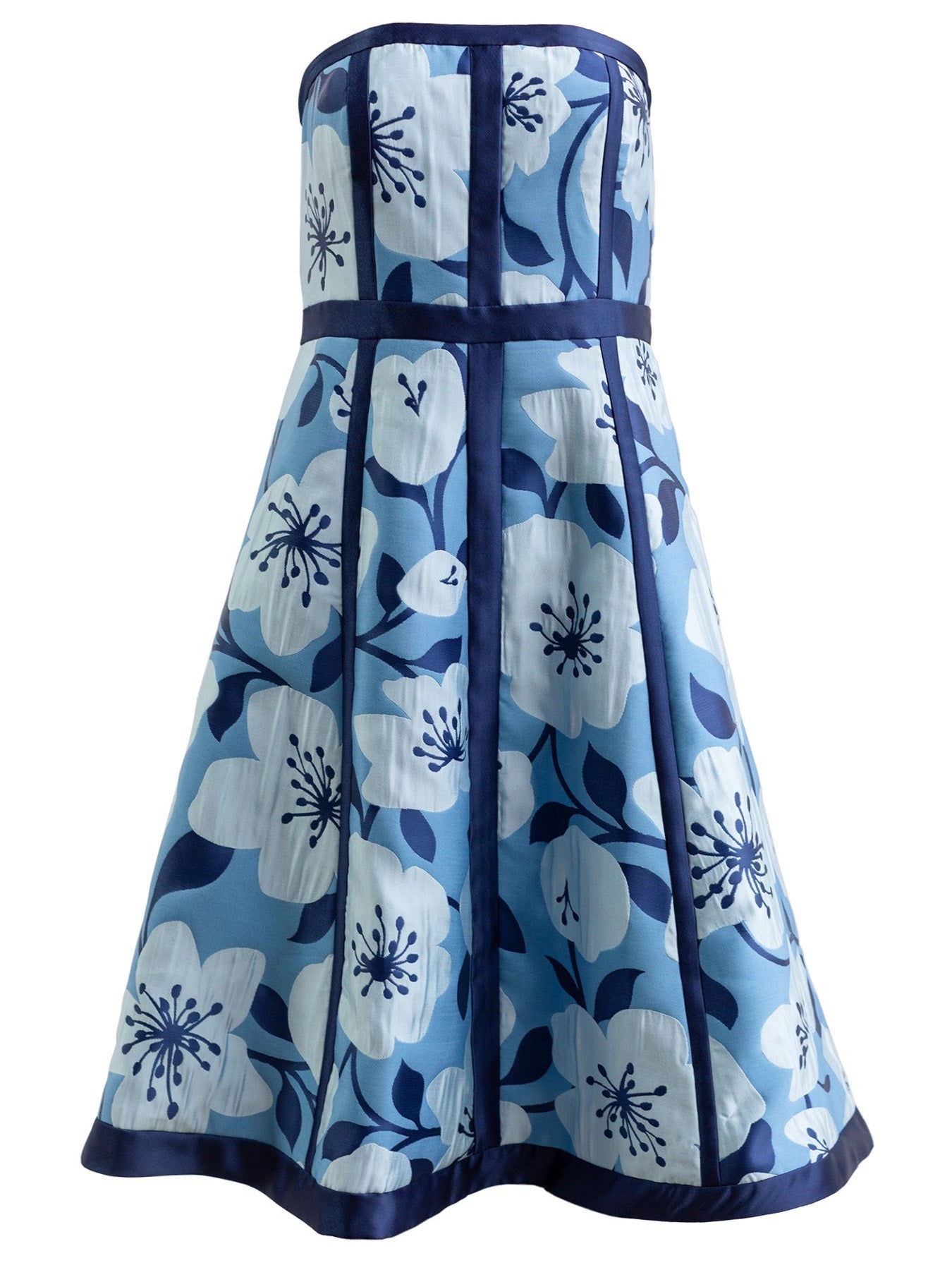 LILA dress Garden Wall Blue – Lesley Evers