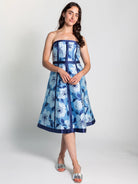 LILA dress Garden Wall Blue - Lesley Evers - Dress - Shop - Shop/All Products