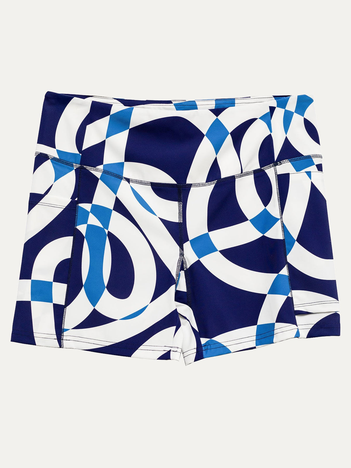 LIV shorts Blue Ribbon - Lesley Evers-athletic-basics-Bottoms