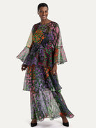 LOUISE dress May Flowers - Lesley Evers-Dress-formal-gown