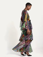 LOUISE dress May Flowers - Lesley Evers-Dress-formal-gown