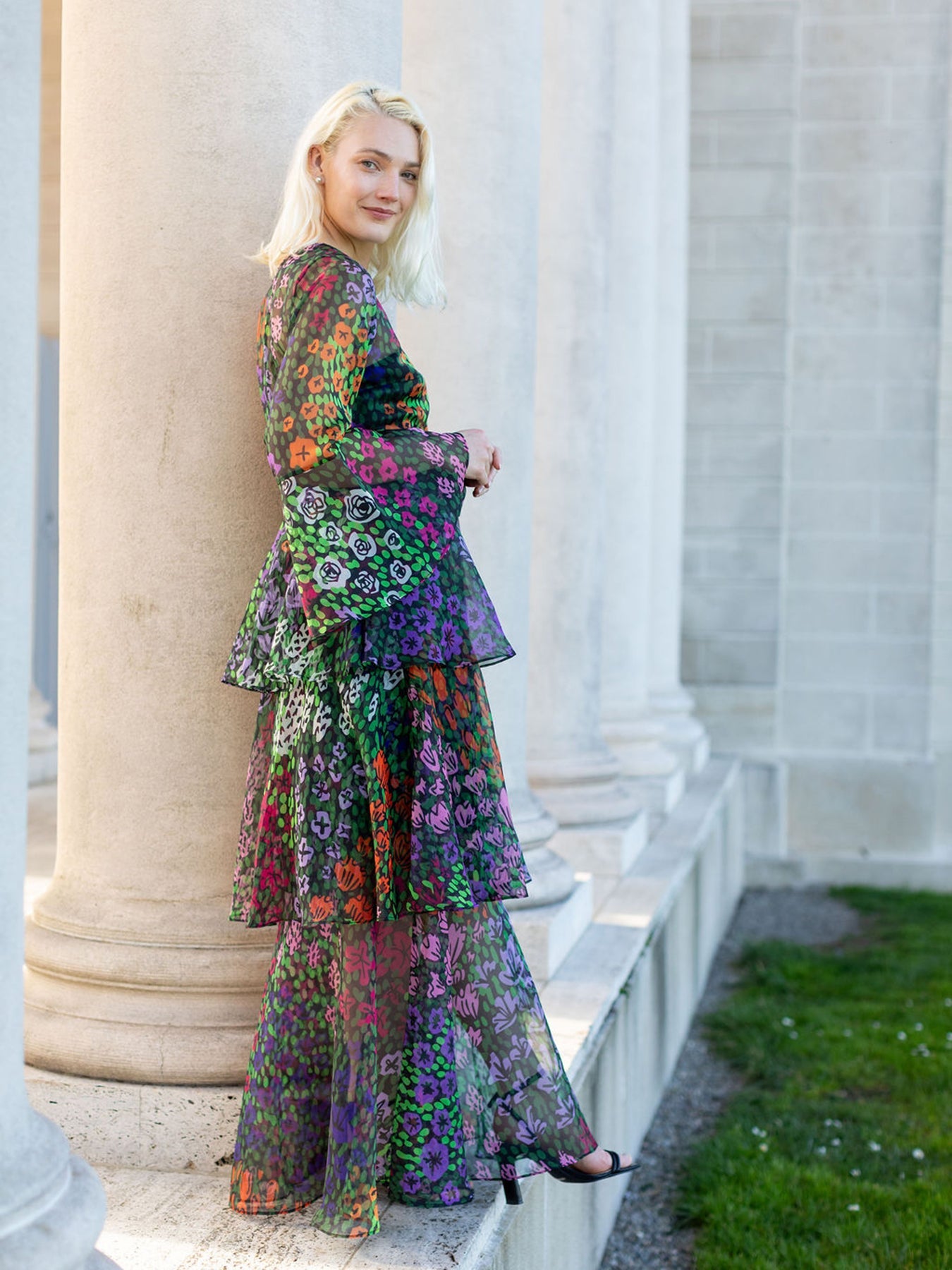 LOUISE dress May Flowers - Lesley Evers - Dress - formal - Shop