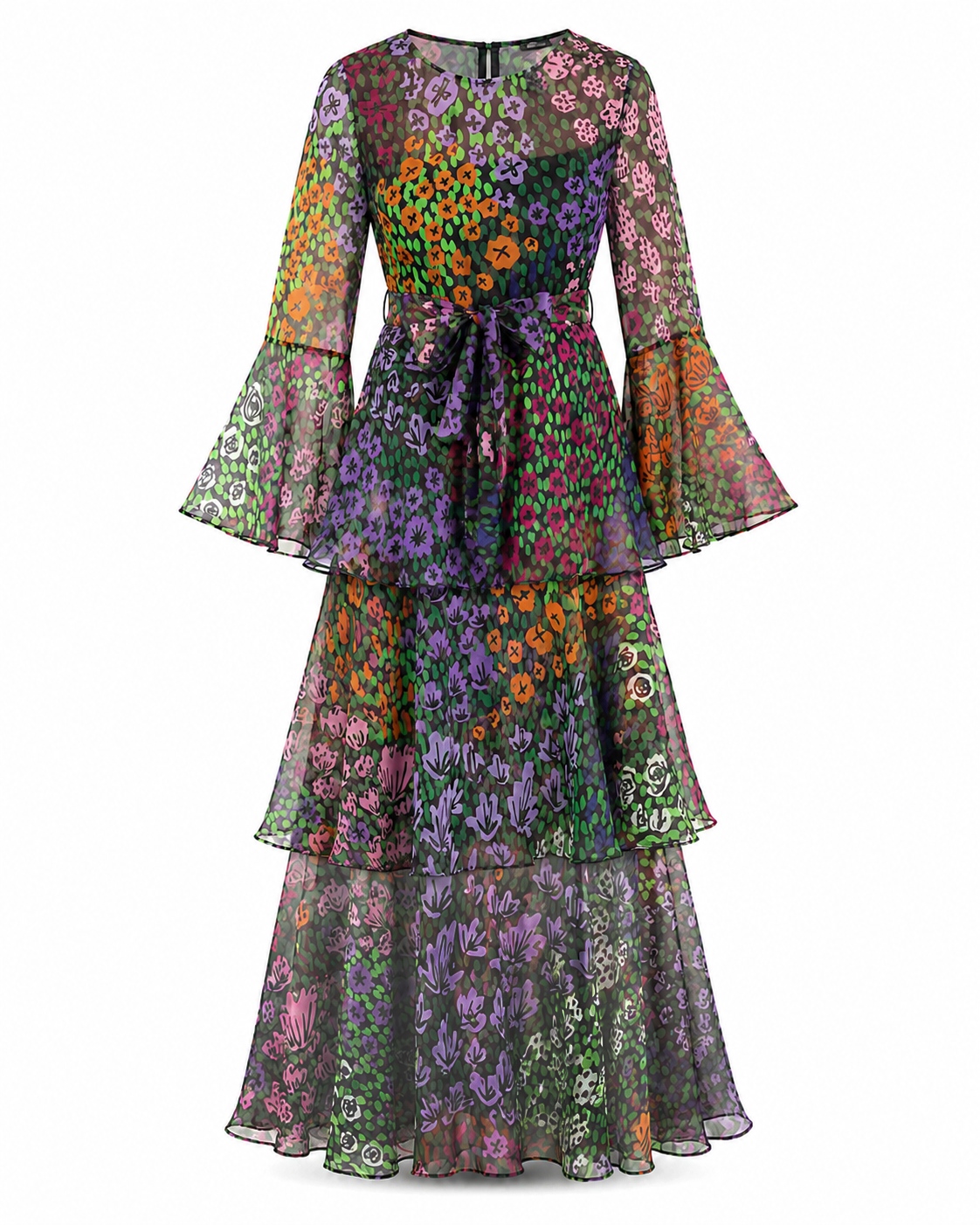 LOUISE dress May Flowers - Lesley Evers - Dress - formal - Shop