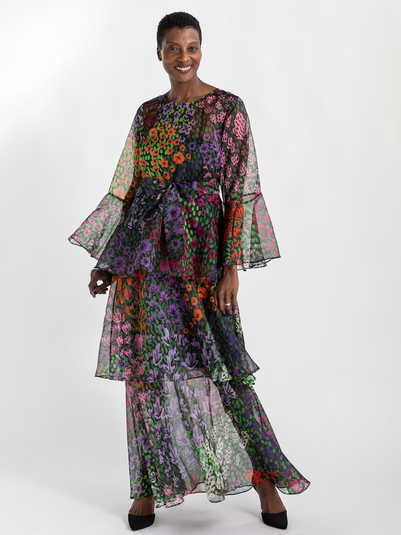 LOUISE dress May Flowers - Lesley Evers - Dress - formal - Shop