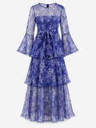 LOUISE dress Spring Meadow Lilac - Lesley Evers - Dress - formal - Shop