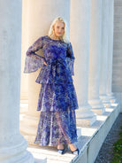 LOUISE dress Spring Meadow Lilac - Lesley Evers - Dress - formal - Shop