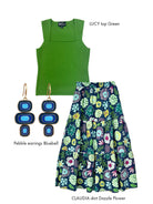LUCY top Green - Lesley Evers-Best Seller-Shop-Shop/All Products