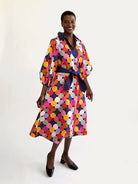 LYDIA dress Promenade Multi - Lesley Evers-Dress-Shop-Shop/All Products