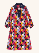 LYDIA dress Promenade Multi - Lesley Evers-Dress-Shop-Shop/All Products