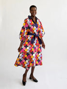 LYDIA dress Promenade Multi - Lesley Evers-Dress-Shop-Shop/All Products