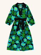 LYDIA dress Secret Garden Green - Lesley Evers-Dress-Shop-Shop/All Products