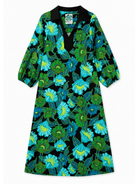 LYDIA dress Secret Garden Green - Lesley Evers-Dress-Shop-Shop/All Products