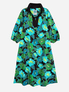 LYDIA dress Secret Garden Green - Lesley Evers-Dress-Shop-Shop/All Products