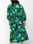 LYDIA dress Secret Garden Green - Lesley Evers-Dress-Shop-Shop/All Products