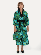 LYDIA dress Secret Garden Green - Lesley Evers-Dress-Shop-Shop/All Products