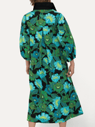 LYDIA dress Secret Garden Green - Lesley Evers-Dress-Shop-Shop/All Products