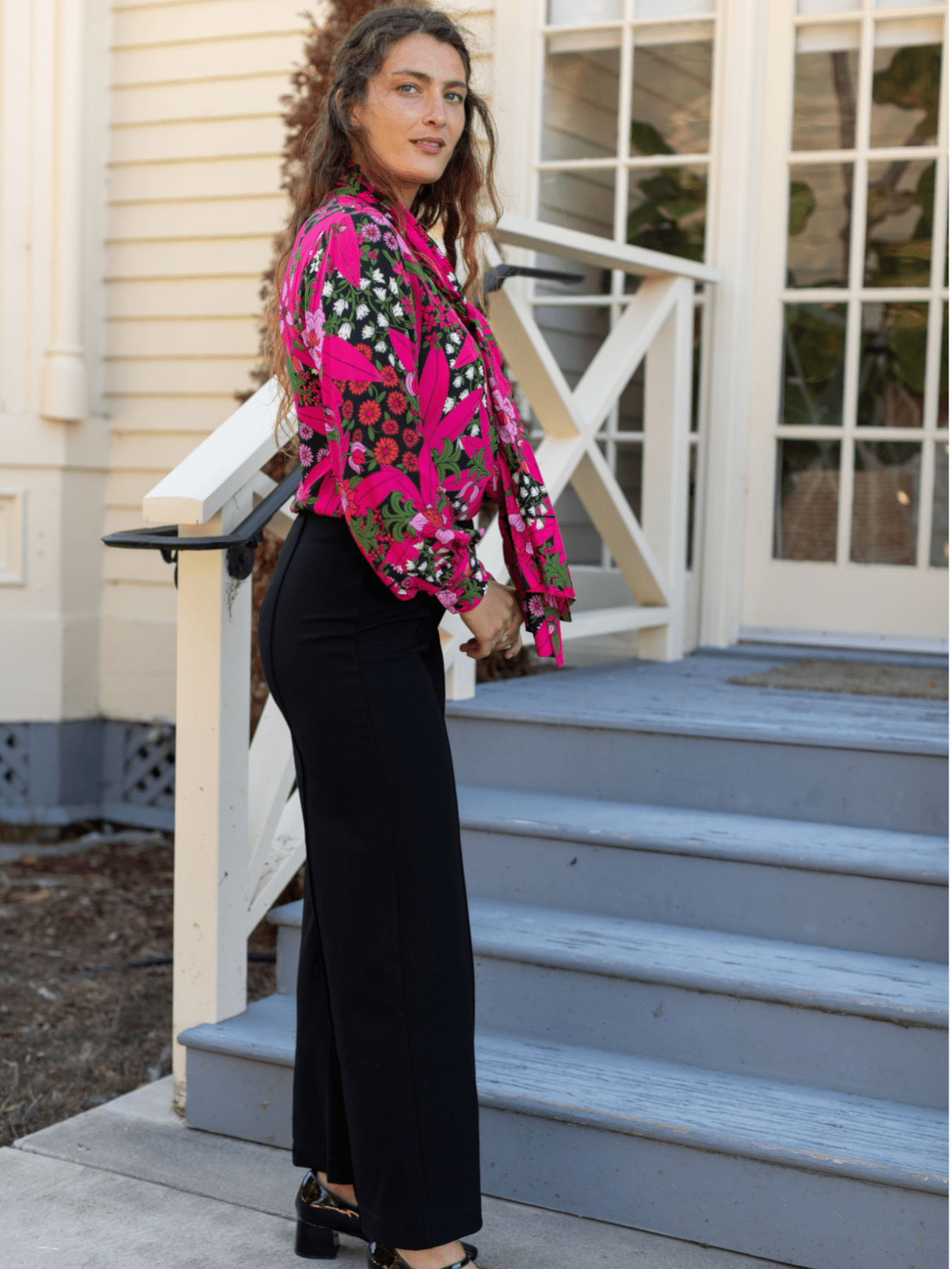 LYNNE pant Black Ponte - Lesley Evers - Bottoms - Pants - ponte