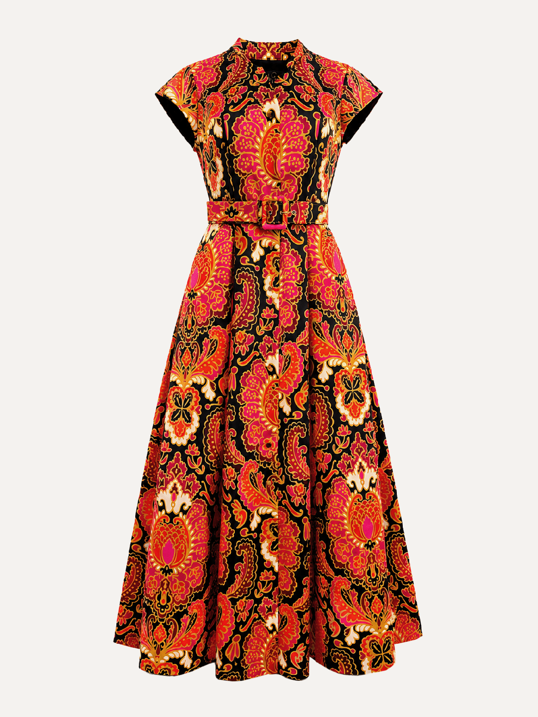 MADELEINE dress Paisley Sunset - Lesley Evers-Dress-formal-gown