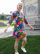 MAEVE dress Coast Meadow - Lesley Evers - Dress - french terry - maeve