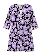 MAEVE dress Garden Wall Lilac - Lesley Evers - Dress - french terry - maeve