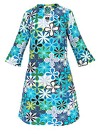 MAEVE dress Kaleidoscope Blue - Lesley Evers - Dress - french terry - maeve