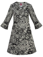 MAEVE dress Midsummer Black - Lesley Evers - Dress - french terry - maeve