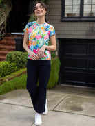 MAISIE cotton tee Coast Meadow - Lesley Evers - Best Seller - Shop - Shop/All Products