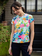MAISIE cotton tee Coast Meadow - Lesley Evers - Best Seller - Shop - Shop/All Products