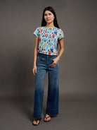 MAISIE cotton tee Seashells - Lesley Evers - Best Seller - Shop - Shop/All Products