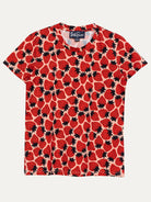 MAISIE cotton tee Strawberries - Lesley Evers-Best Seller-Shop-Shop/All Products