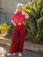 MANDY blouse Spritz Pink - Lesley Evers - Pink - pink blouse - Shop