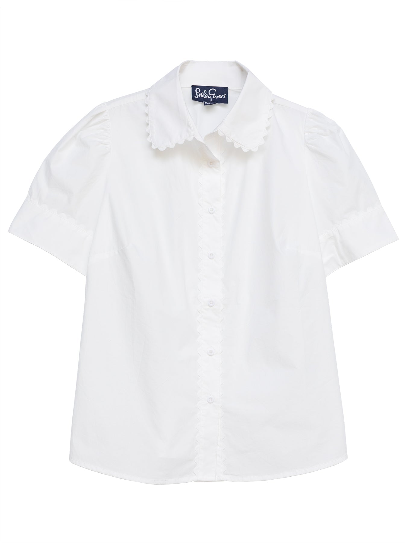 emm the shop candy blouse ホワイト MANDY blouse White – Lesley Evers