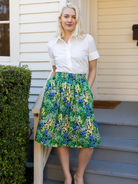 MANDY blouse White - Lesley Evers - july - mandy solid - Shop