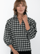 MAREN blouse Basketweave - Lesley Evers-Best Seller-Bottoms-erika