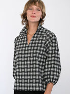 MAREN blouse Basketweave - Lesley Evers-Best Seller-Bottoms-erika