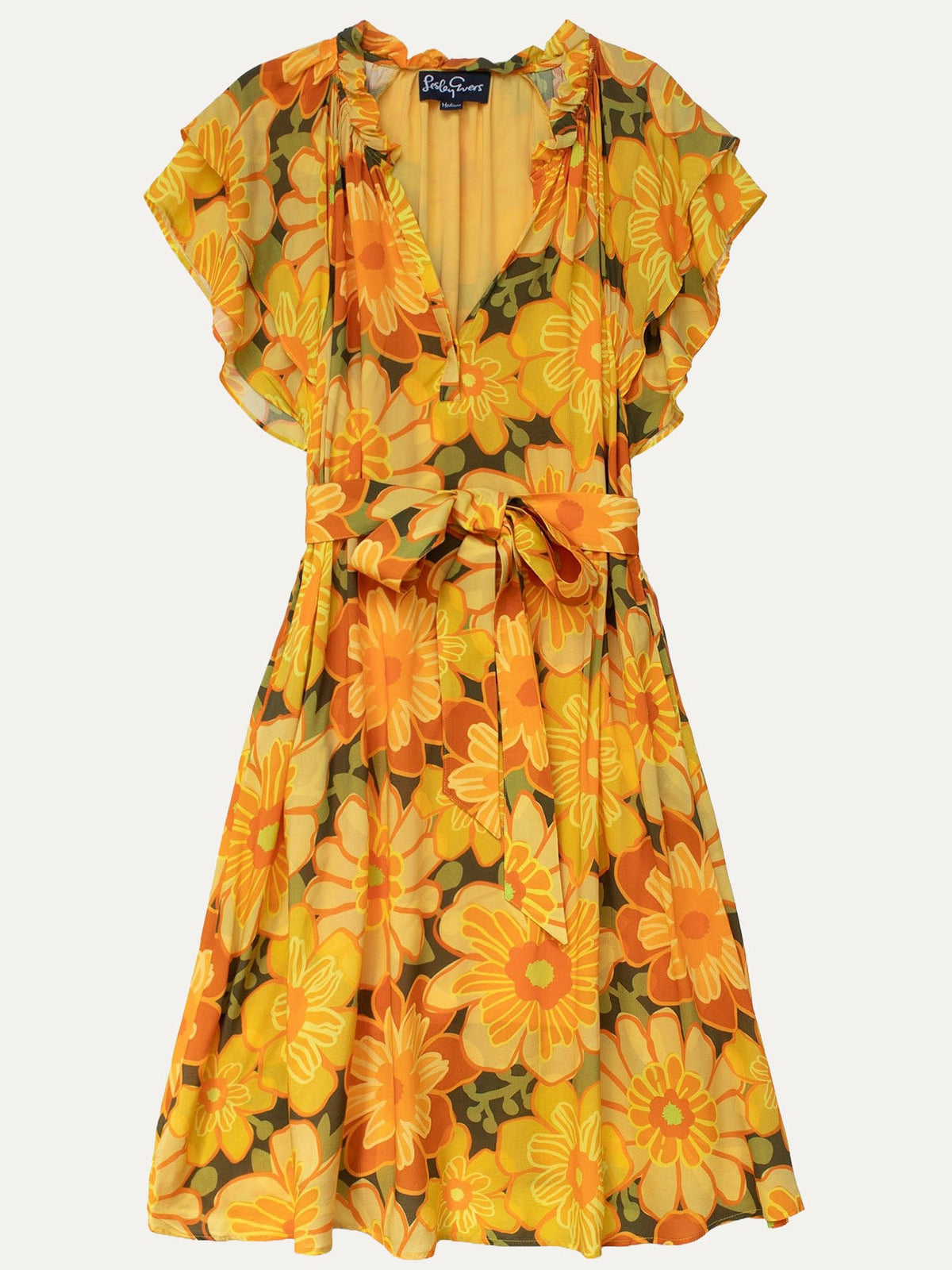 MATILDA Camellia - Lesley Evers-ARDEN-Dress-Knee Length Dress