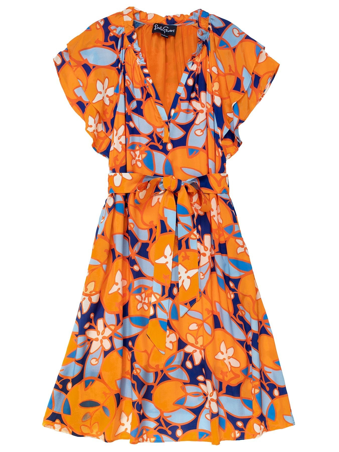 MATILDA Orange Blossom - Lesley Evers - ARDEN - Dress - Knee Length Dress