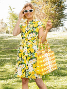 MELINDA dress Daffodils - Lesley Evers-Best Seller-daffodils-daffodils yellow