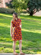 MELINDA dress Geo Tulips - Lesley Evers - Best Seller - Shop - Shop/All Products