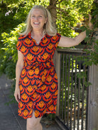 MELINDA dress Geo Tulips - Lesley Evers - Best Seller - Shop - Shop/All Products