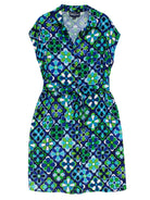 MELINDA dress Jubilee Blue - Lesley Evers - Best Seller - Shop - Shop/All Products