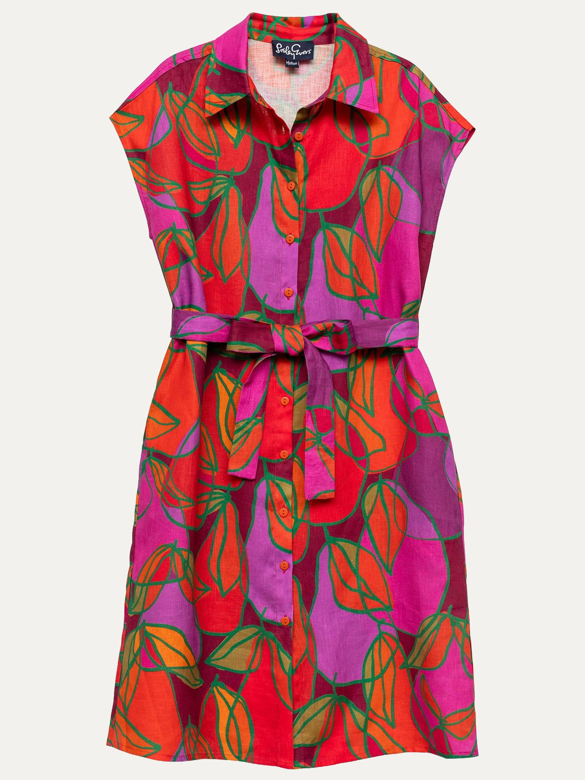 MELINDA dress Pears - Lesley Evers-Best Seller-melinda-Shop