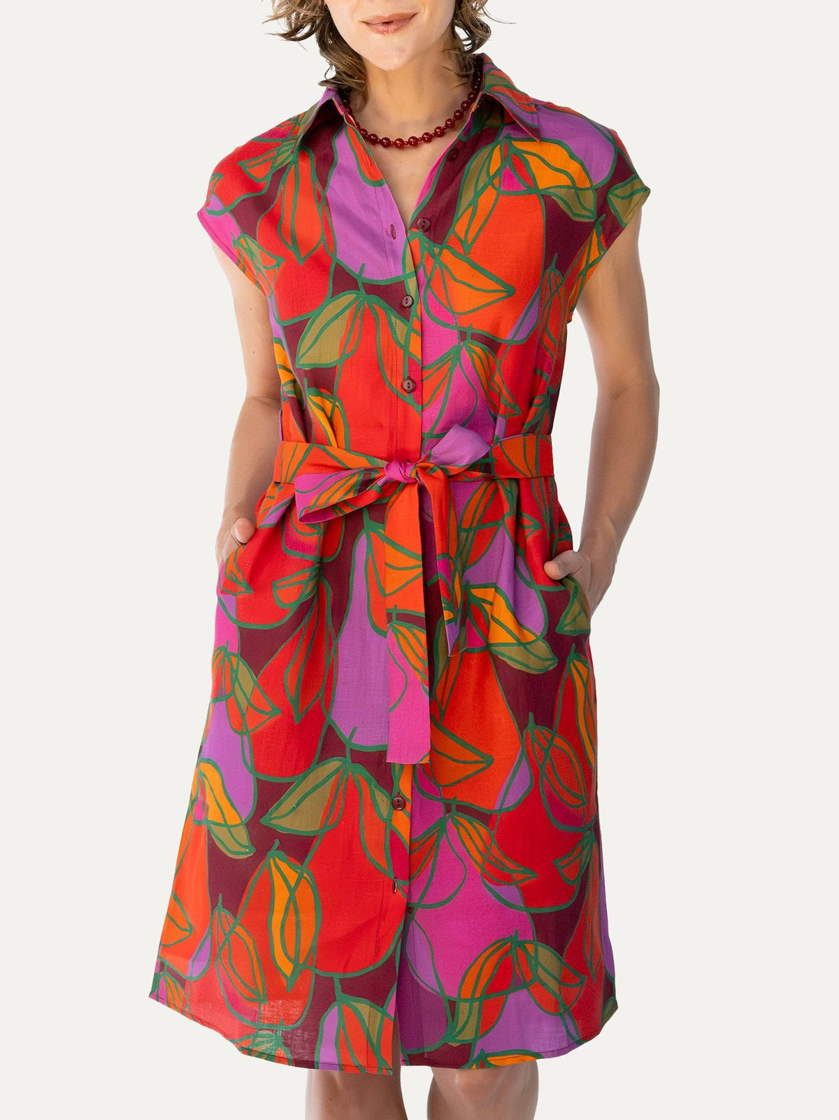 MELINDA dress Pears - Lesley Evers-Best Seller-melinda-Shop