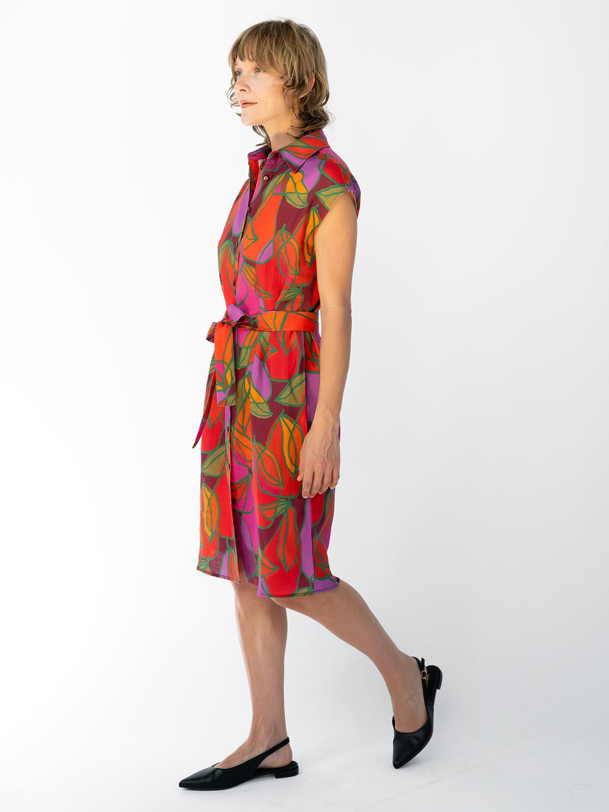 MELINDA dress Pears - Lesley Evers-Best Seller-melinda-Shop
