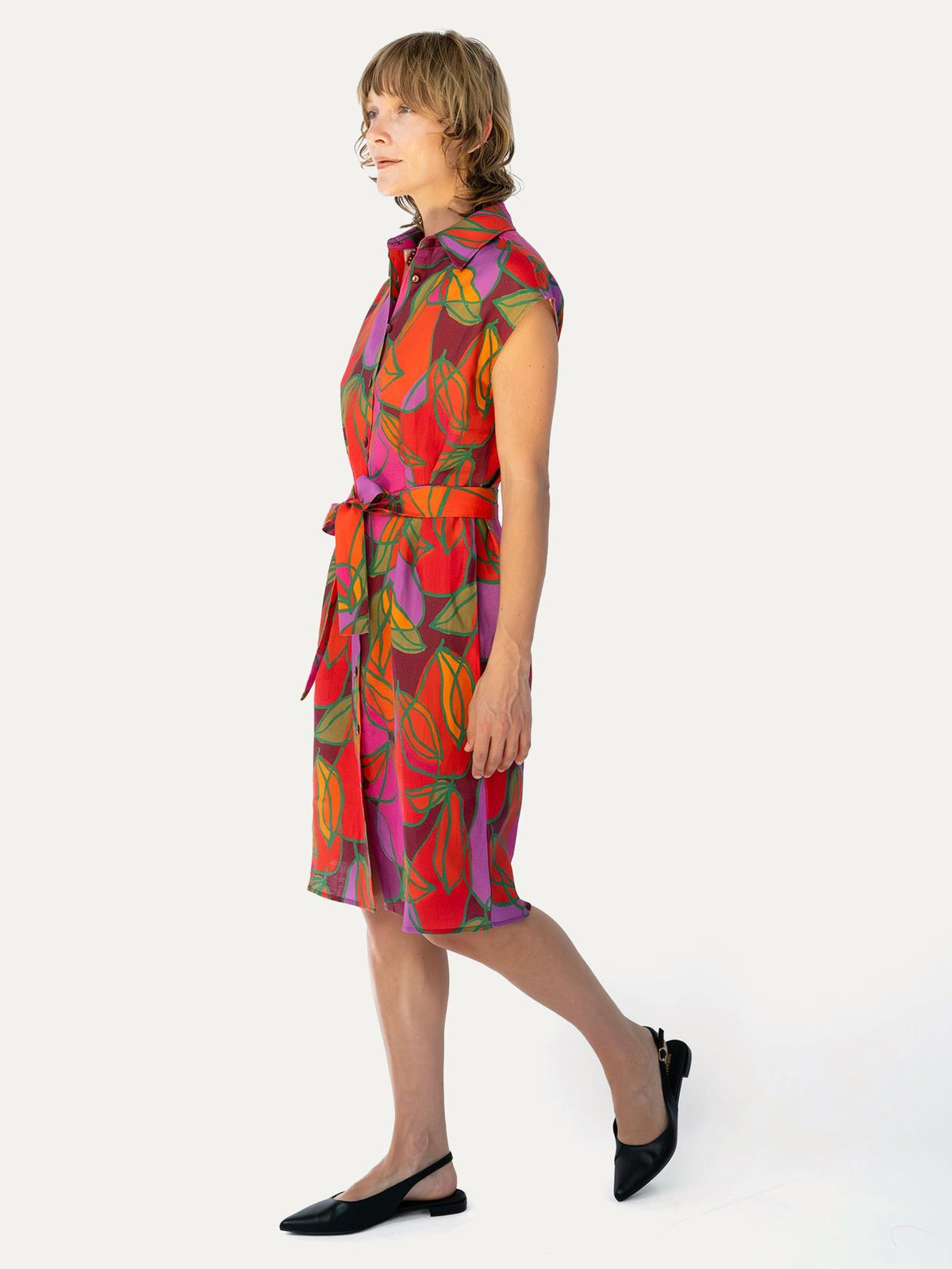 MELINDA dress Pears - Lesley Evers-Best Seller-melinda-Shop