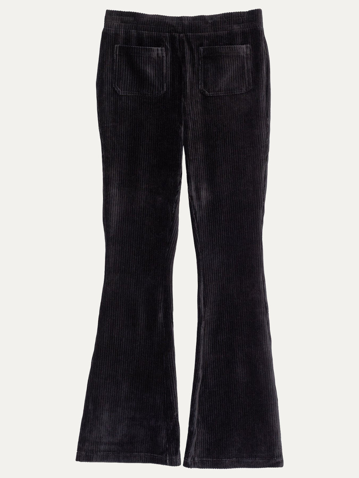 MICHELLE pant Black Corduroy - Lesley Evers-corduroy-pant-Pants